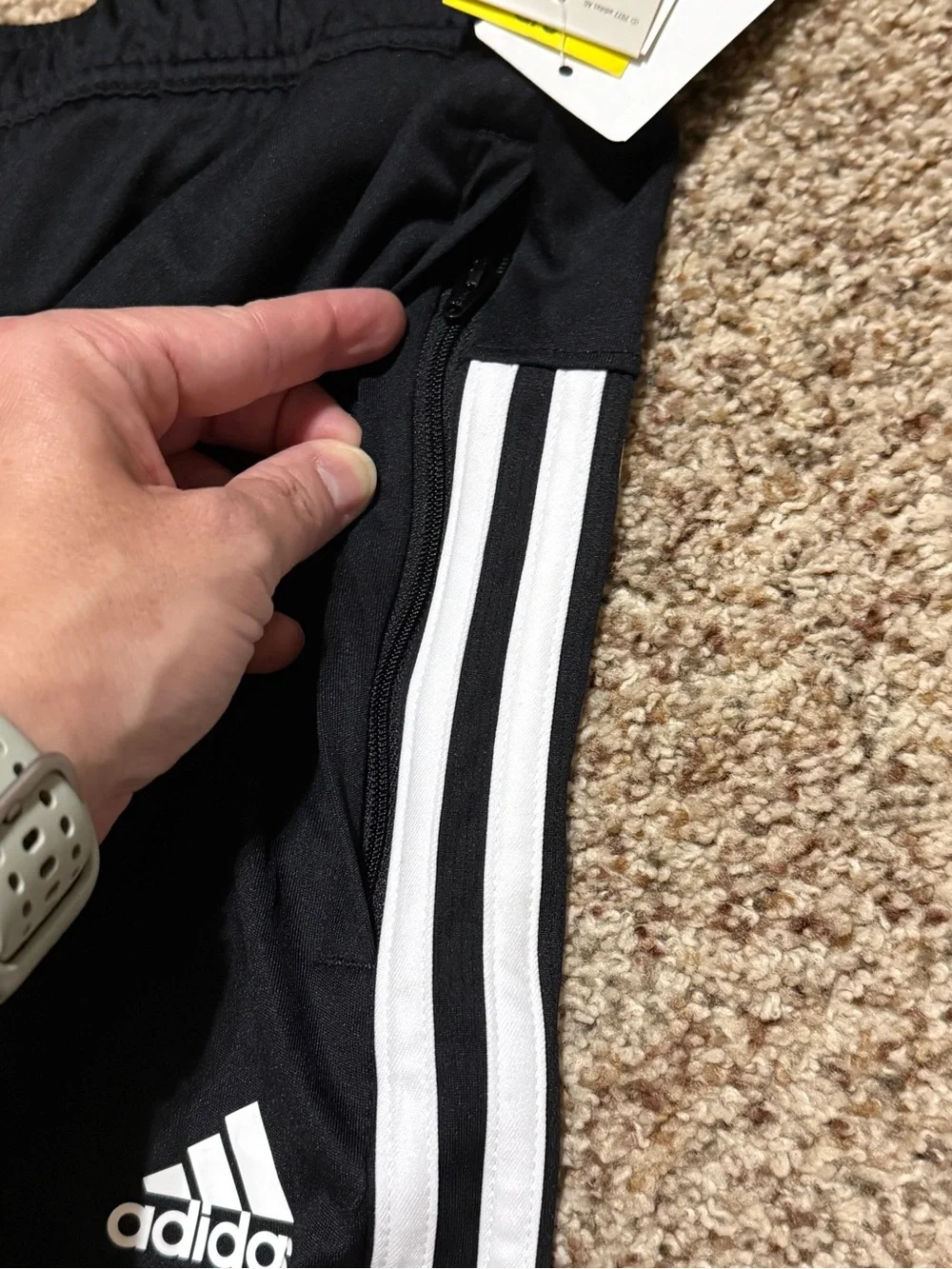 adidas Black Athletic Active Shorts Mens S NWT